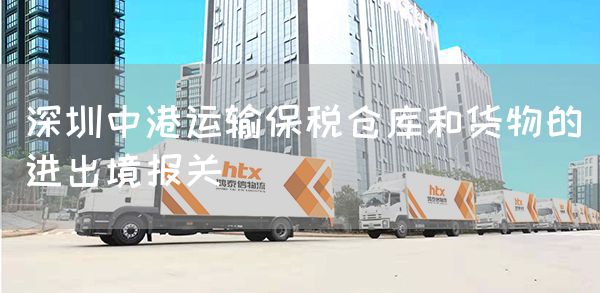 深圳中港运输保税仓库和货物的进出境报关(图1)