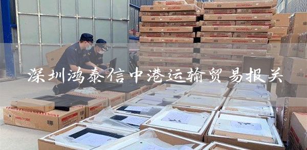 深圳鸿泰信中港运输贸易报关(图1)