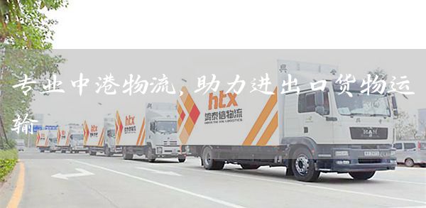 专业中港物流，助力进出口货物运输(图1)